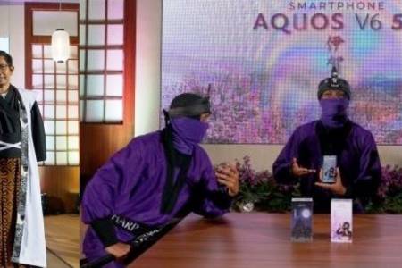 Smartphone Sharp AQUOS V6-5G IGA Series Tawarkan Sejumlah Keunggulan