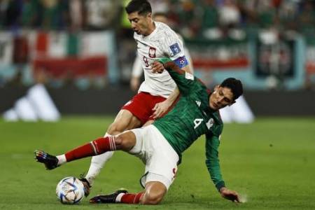 Piala Dunia Qatar 2022: Polandia vs Meksiko Berakhir Imbang 0-0