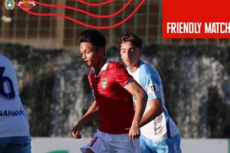 Laga Uji Coba: Timnas Indonesia U-20 Ditahan Imbang Malaga U-19 dengan Skor 0-0
