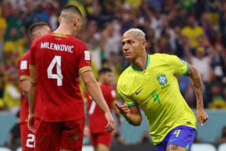 Piala Dunia 2022 Group G: Timnas Brazil Tekuk Serbia 2-0