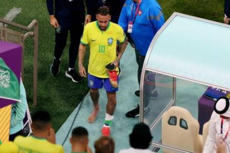 FIFA: Neymar Jr Resmi Absen di Laga Timnas Brazil vs Swiss karena Cedera 