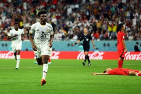 Ghana Benamkan Korea Selatan 3-2,  2 Gol Muhammad Kudus Gara Garanya! 