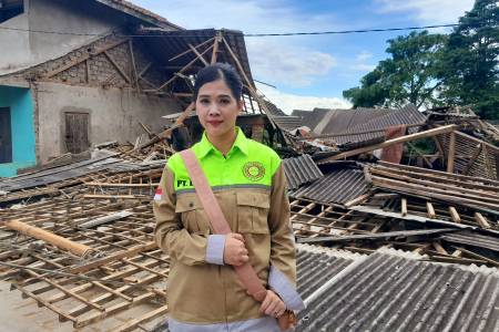 Direktur Utama PT. Duta Topkey Energi, Novita Emilda Lakukan Aksi Kemanusiaan Gempa Bumi Cianjur