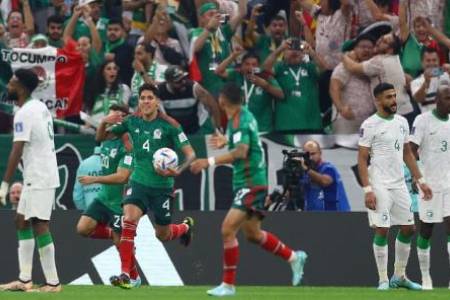 Menang 2-1 atas Timnas Arab Saudi, Meksiko Tetap Gagal Lolos ke 16 Besar!