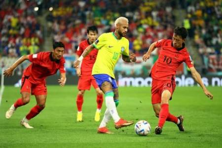 Brazil Pesta Gol, Kandaskan Timnas Korea Selatan 4-1