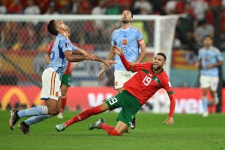 Menang Adu Penalti 3-0 atas Spanyol, Timnas Maroko Lolos ke Perempatfinal Piala Dunia 2022!