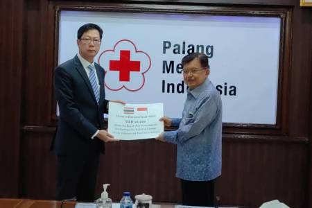 Via PMI, Sejumlah Negara Salurkan Bantuan Untuk Korban Gempa Cianjur