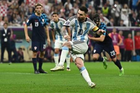 Lionel Messi! Man of The Match Laga Semifinal  Timnas Argentina vs Kroasia