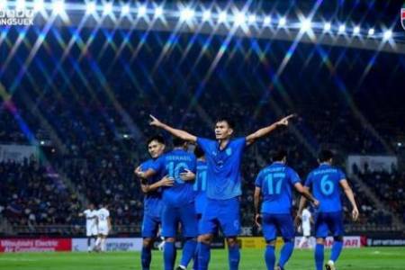 Piala AFF 2022: Timnas Thailand Tekuk Filipina 4-0!
