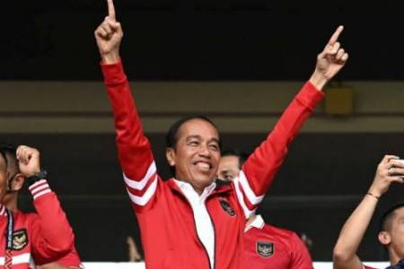 Gagal Kalahlan Timnas Thailand, Presiden Jokowi Berharap Timnas Indonesia hingga ke Partai Final
