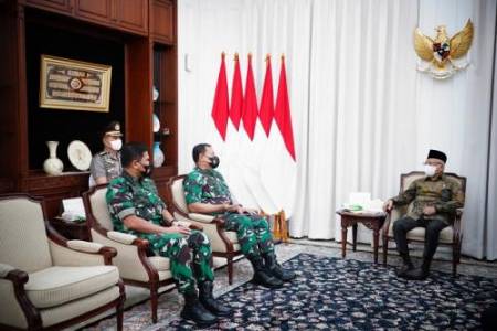 Amankan Papua, Wapres RI KH. Ma'ruf Amin Minta  Panglima TNI Gunakan Starategi Defensif Aktif