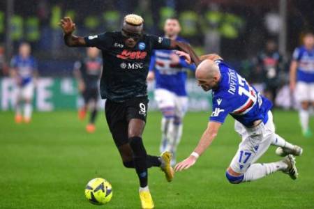 Liga Italia 2022/2023: Napoli Nyaman di Puncak Klasemen, Kalahkan Sampdoria 2-0