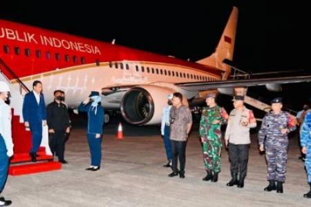 Presiden Jokowi Lakukan Kunjungan Kerja ke Sulut
