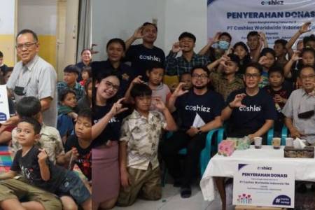 Cashlez Berbagi Kebahagiaan dengan Panti Asuhan Griya Asih