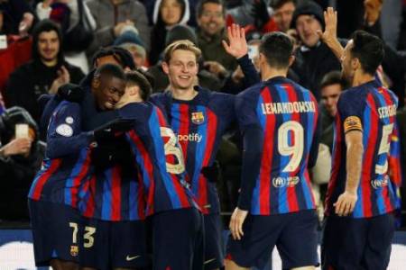 Copa del Rey 2022/2023: Kalahkan Real Sociedad 1-0, Bercelona Melaju ke Semifinal