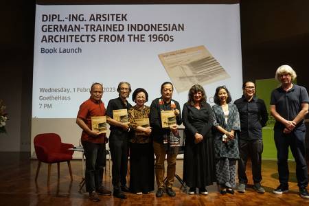 Buku “Dipl.-Ing. Arsitek: German-trained Indonesian Architects  from the 1960s” Diluncurkan