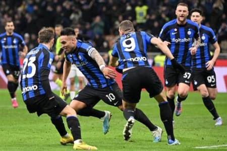 Liga Italia 2022/2023: Lautaro Martinez Bawa Inter Milan Hancurkan  AC Milan 1-0