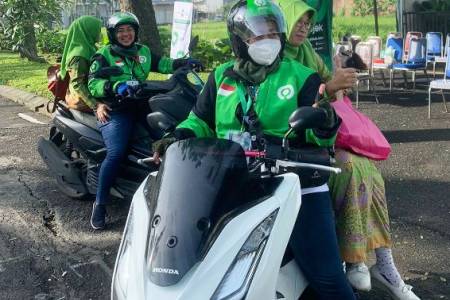 Gojek Hadirkan Posko Antar di Puncak Peringatan Satu Abad NU