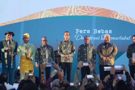 Haidiri HPN 2023 di Medan, Presiden Jokowi: Saat Ini Dunia Pers Sedang dalam Kondisi tidak Baik-Baik Saja