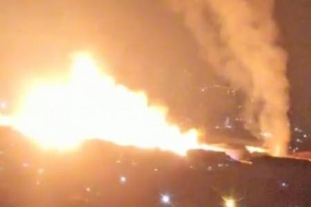 Pipa BBM Depo Pertamina  Plumpang Jakarta Utara Kebakaran