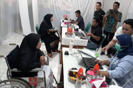 Sambut bulan Ramadhan, Imigrasi Jakarta Barat Gelar Layanan Paspor Simpatik untuk Calon Jamaah Haji