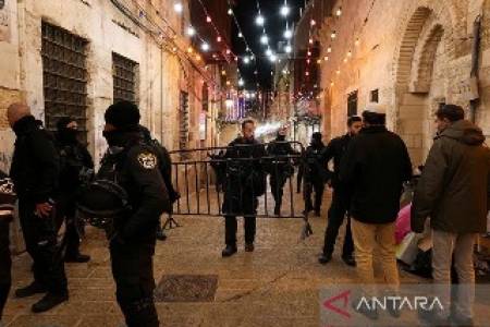 Tentara Israel Tembak Warga Palestina di Pintu Masuk Masjid Al-Aqso