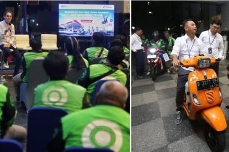 PGN Gandeng Mitra Ojek Online Sukseskan Pilot Project Konversi BBG Sepeda Motor