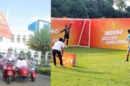 ENERVON NGABUBURIT FEST 2023 Ajak Komunitas Vespa NgabubuRIDE