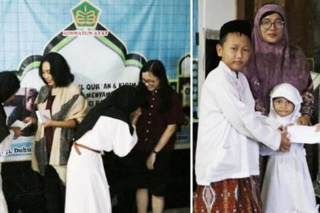 Java Paragon Bukber Bareng Anak-anak Yatim Piatu Sekitar Hotel