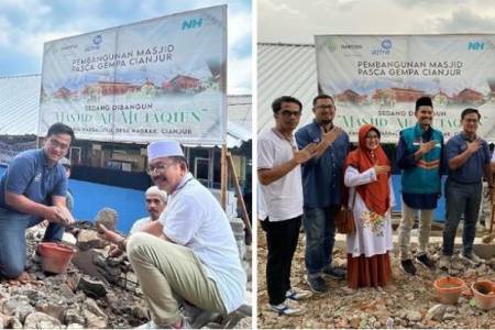 FIFGROUP & Asuransi Astra Bangun Masjid Al-Mutaqien bagi Penyintas Gempa Cianjur