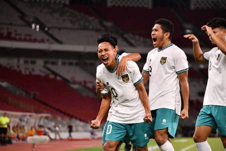 Timnas Indonesia U-22  Menang 1-0 atas Lebanon pada Laga Kedua di SUGBK