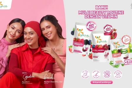 Youvit Beauty Vitamins Hadir Untuk Memudahkan Perawatan Kulit & Rambut Wanita Indonesia