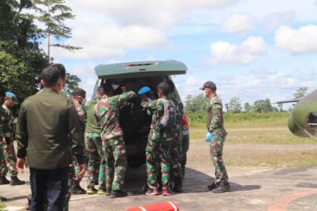 1 Prajurit TNI Ditemukan Gugur Akibat Serangan KKB Papua