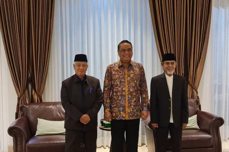Dr. H. Syafruddin Kambo Terima Kunjungan Pimpinan Pesantren Gontor