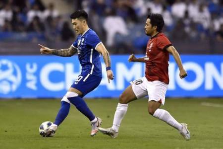 Leg I Final AFC Champions 2022/2023: Al Hilal vs Urawa Reds Diamonds Sama Kuat 1-1 di King Fahd International Stadium