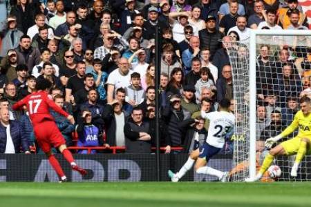 Liga Inggris 2022/2023: Liverpool Unggul 4-3 atas Tottenham Hotspur