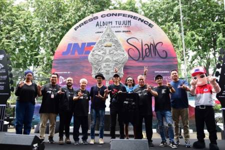 JNE Dukung Tur Slank di 7 Kota, Pelanggan Bisa Ikut Undian untuk Nonton Konser