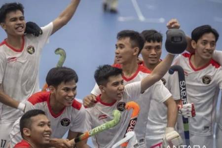 Tim Hoki Indoor Putra Indonesia Melaju ke Final Sea Games 2023