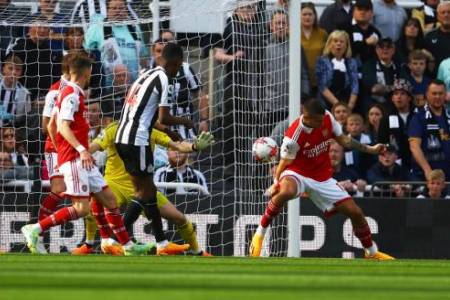 Liga Inggris 2022/2023:  Arsenal Raih Poin Penuh, Kandaskan Tuan Rumah Newcastle United  2-0