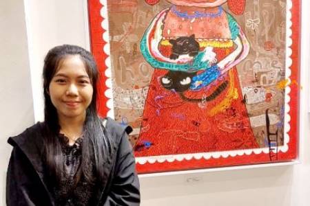 Cinta pada Ibu Membuat Putri Setyowati Beralih Aliran Naif Dekoratif