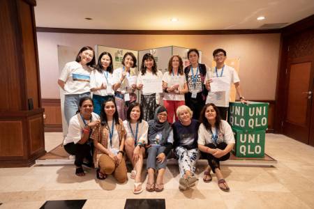 Promosikan Kampanye Pesan Perdamaian, UNIQLO Dukung Konferensi Pemuda CISV APRW-JASPARC 2023 di Bali