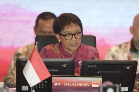 Menlu RI Retno Marsudi Pimpin Pertemuan Para Menlu ASEAN di KTT ke 42 ASEAN  di Labuan Bajo NTT