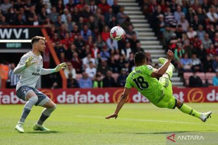 Liga Inggris 2022/2023: Manchester United Kandaskan Tuan Rumah Bournemouth 1-0 
