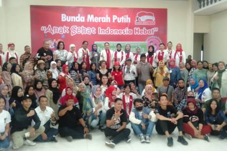 Bunda Merah Putih Edukasi Masyarakat dengan Gelar Acara Tema “Anak Sehat Indonesia Hebat