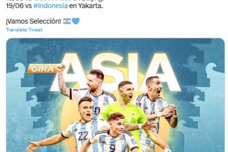 Resmi! Timnas Argentina Hadapi Timnas Indonesia di FIFA Matchday Juni 2023
