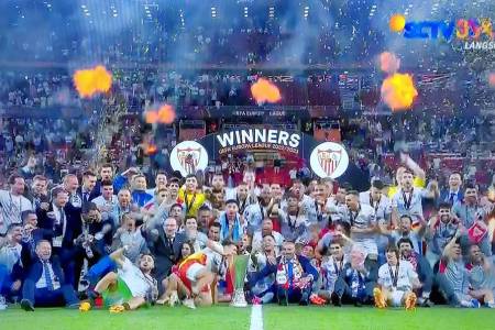 Kalahkan AS Roma, Sevilla Juara Liga Eropa 2022/2023