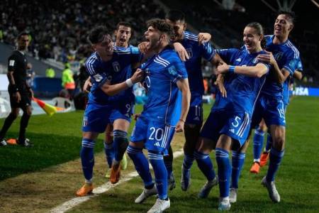 Hajar Timnas Korea Selatan 2-1,  Timnas Italia Tantang  Timnas Uruguay di Final Piala Dunia U-20