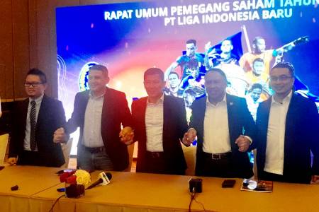 RUPS PT Liga Indonesia 2023:  Ferry Paulus Tetap Dirut, Zainudin Amali  Komisaris Utama