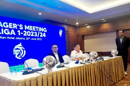 PT LIB Gelar Manager's Meeting Jelang Liga 1 2023/2024 di Hotel Sultan
