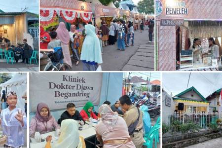 Layar Tancap, Teatrikal dan Pasar Rakyat Semarakkan Festival Peneleh
